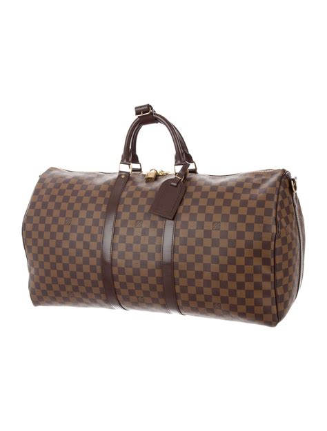 louis vuitton damier keepall 50|keepall bandouliere 55 price.